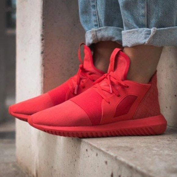 Adidas Tubular Defiant Red - Picture 1 of 8